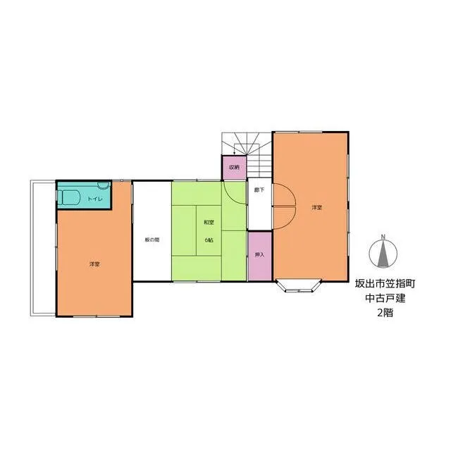 坂出市笠指町(坂出駅)/2階建/5LDK